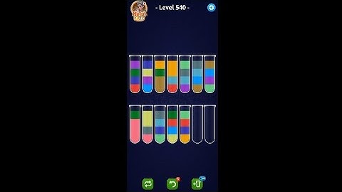 Colour sort level 540/541