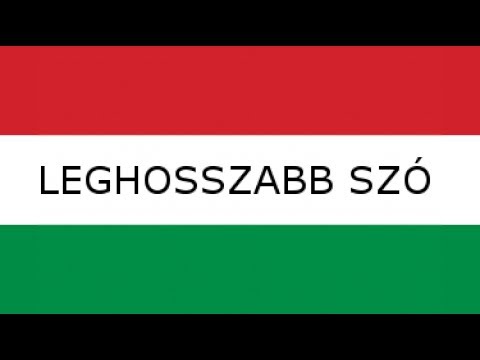 Videó: Mi a 10 leghosszabb szó?