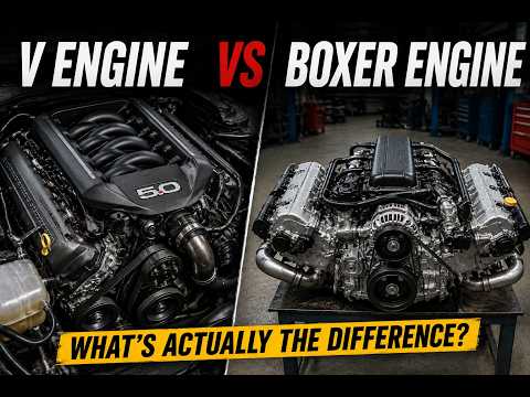 V ENGINE vs BOXER — What’s the Difference