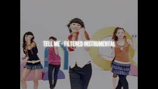 wonder girls - tell me (filtered instrumental)
