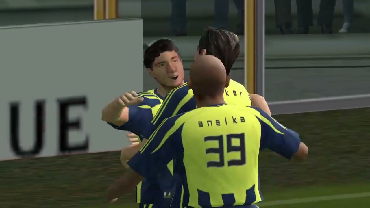 Fenerbahçe  vs Lazio , PES 6 2006 , Playstation PS2/PC