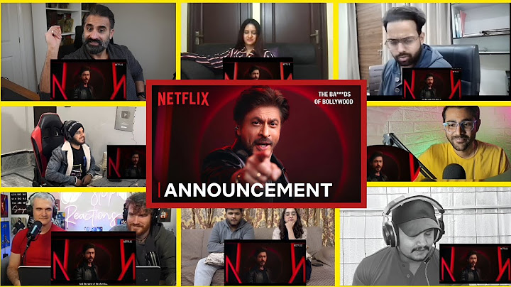 The Ba***ds of Bollywood Title Reveal Reaction Mashup | Title Reveal | Shahrukh Khan | Aryan Khan |