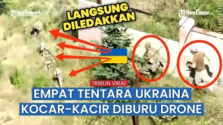 Sekelompok Pengintai Ukraina Dihantam Drone Peledak Rusia dari Rumah ke Rumah