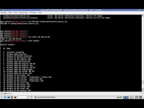 Metasploit vs XP SP3