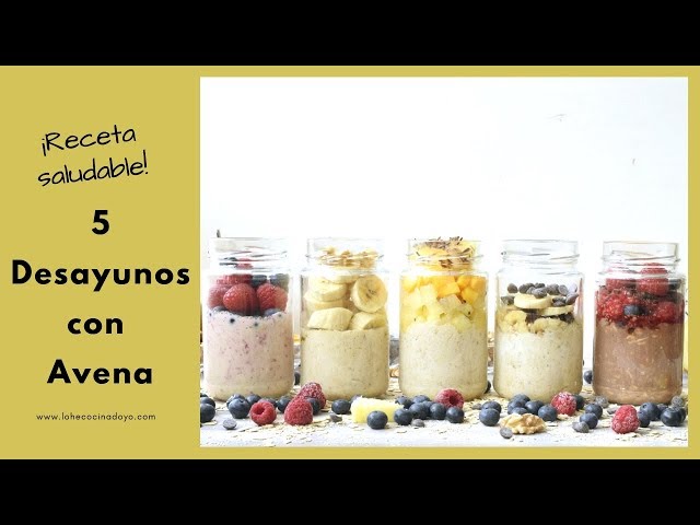 Como puedo comer avena en el desayuno
