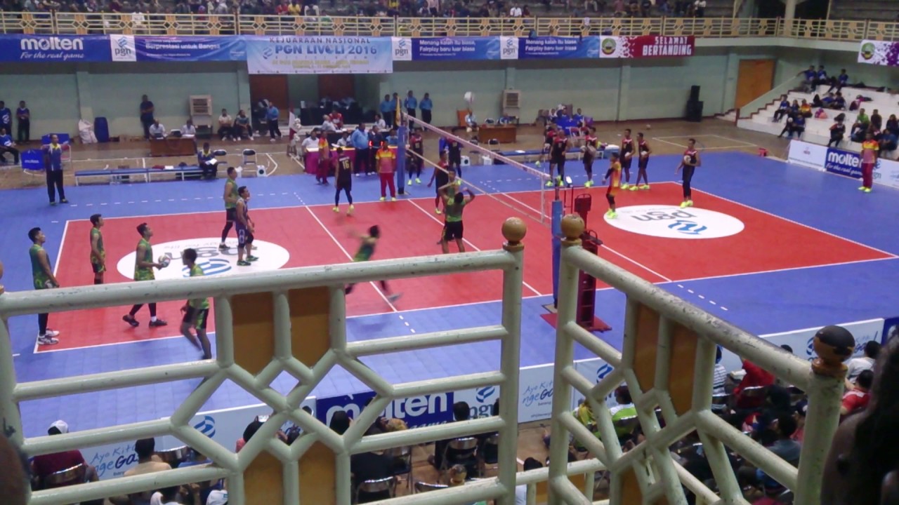PEMANASAN SMASH JOGJA YUSO VS TNI AL PGN LIVOLI 2016 BLORA 04 DESEMBER 2016