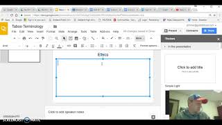 Taboo Slides Terminology Assignment screenshot 5