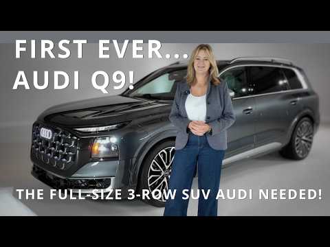 The Magical, Amazing, Audi Q9 is Here! Full-Size, 3-Rows, Smart Features...This Is What Stunned Us!