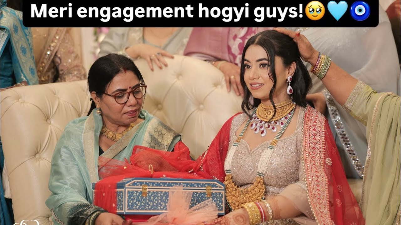 Finally mera din bhi aagyaa!! meri engagement hogyi guys🥳🎉🧿🧿 | Vlog#99 | Gurjar Vlog | #palakchhawri