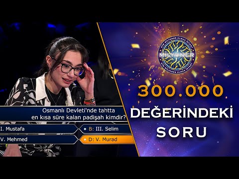 Yarışmacımız 300.000₺ değerindeki soruyu seyirciye sordu! - Kim Milyoner Olmak İster?