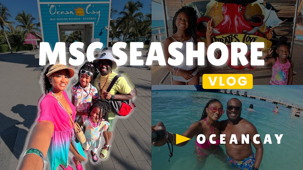 MSC Seashore! Overnight Dock + Night  Party at Ocean Cay!