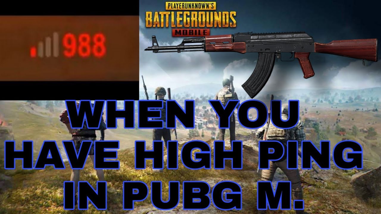 Pubg Mobile Highest Ping Ever Great Lag NUCEAR GAMER YouTube