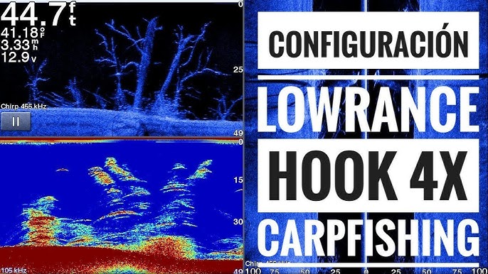 Echosonda Lowrance Hook 4x Chirp 