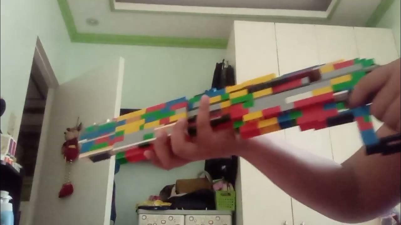 my lego pump action shotgun YouTube