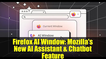 Firefox AI Window: Mozilla
