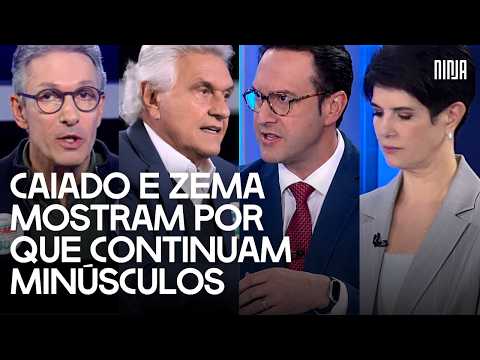 🚨Zema and Caiado embarrass themselves on Record while attacking Lula and defending policies again...