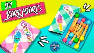 DIY | ¡HAZ BORRADORES CASEROS DE CERILLOS! | FÁCIL | PumitaNegraArt