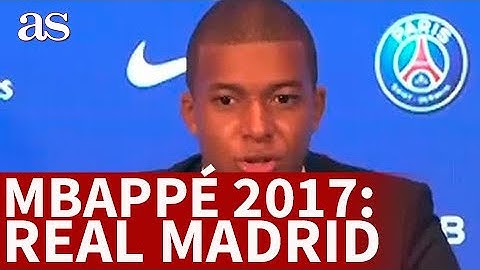 MBAPPÉ REAL MADRID | La FRASE de KYLIAN en su PRESENTACIÓN: ILUSIONA al MADRIDISMO | 2017 PSG | AS