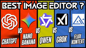 Nano Banana vs ChatGPT vs Qwen vs Grok vs Flux Comparison | Which is the Best AI Image Editor?
