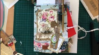 USING HAPPY MAIL TO DECORATE MY JOURNAL @ourcherishedcherubs @PlayfulDollsAdventures