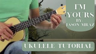 Video thumbnail of "How To Play I'm Yours on Ukulele.mp4"