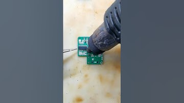 smd soldering  #asmr #soldering #smd #repair #electric #electronic #shorts #music