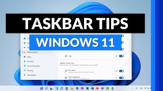 Windows 11 taskbar | How to customize it and other Taskbar features and tips #shorts screenshot 1