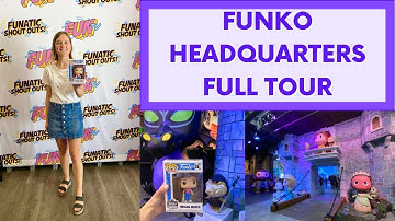 Tour of the Funko Headquarters in Everett, Washington - Making a Custom Funko Pop of Myself!
