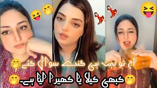 Aj To Bhot Ganday Sawal Kiya Sumbal & Saba Easy Punishment