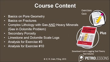 Introduction to Carbonate Reservoir Course by Ross Crain on Petrolessons