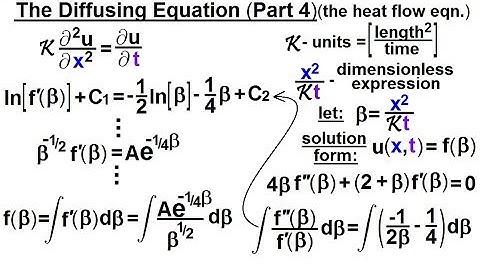 Math: Partial Differential Eqn. - Ch.1: Introduction (41 of 42) The Diffusion Equation (Part 4 of 5)