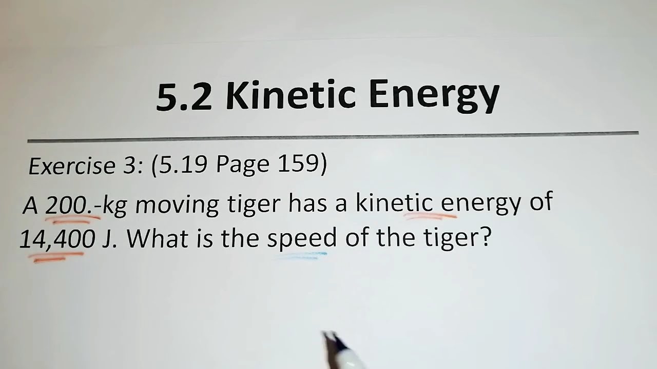 Physics 101.Chapter5                       Kinetic Energy, Work, and Power..