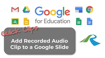Add Recorded Audio Clip to a Google Slide