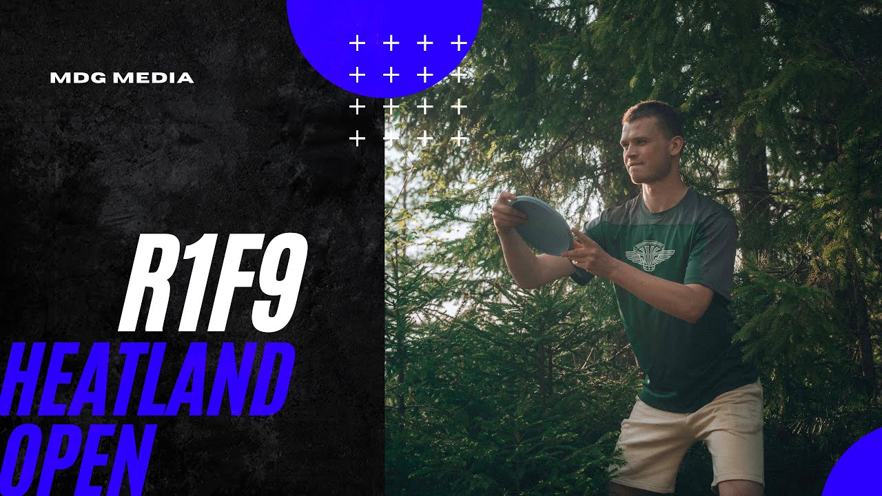 2022 PDGA Euro Tour #4 - Heatland Open | R1F9 Feature Card | Berg, Semerad, Kveseth, Haland | MDG