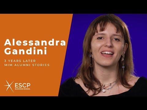 ESCP Master in Management Alumni Stories: Alessandra Gandini