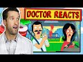 ER Doctor REACTS to Funniest Bob's Burgers Medical Scenes