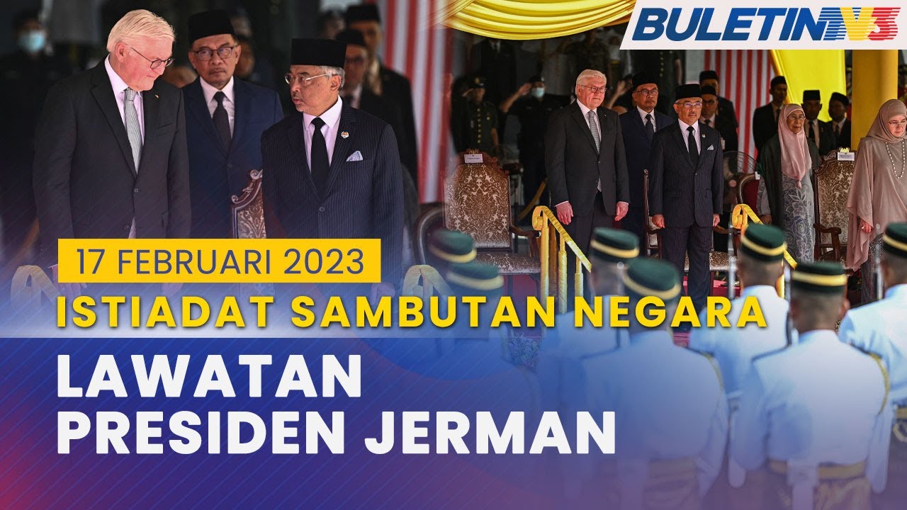 [PENUH] Istiadat Sambutan Negara Sempena Lawatan Presiden Jerman | 17 Februari 2023