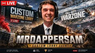 Custom Lobby | PLAYERS WANTED | Elite Warzone Broadcaster