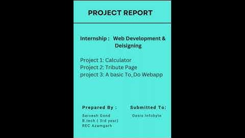 Oasis Infobyte Task 1 of Level-2 Web Development & Design Internship #calculator_using_html_css_js✌️