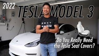 If you got white seats for your Tesla Model 3, you’ll need this!