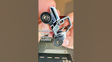 Unboxing matchbox Polaris Ranger 1:64 scale #diecastcars #matchbox #scale164 #diecastphotography