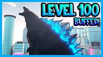 How Strong Is MAX GODZILLA 2014? (BUFFED) - Roblox Kaiju Universe