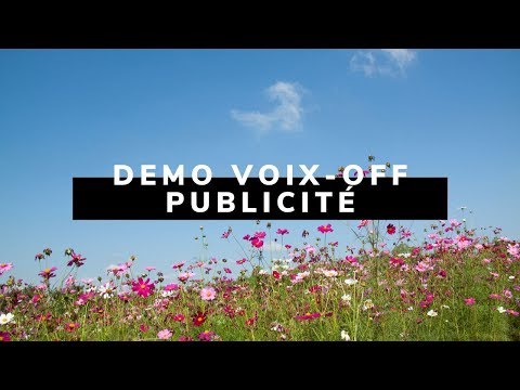 Vidéo DEMO Comédien - Medley Voix-Off PUBLICITÉ