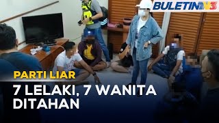 PARTI LIAR | Dua Anggota Polis Antara 14 Ditahan