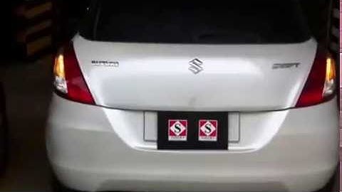 turn signal mirror with led for suzuki swift