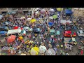 Shopping in one of Ghana's BIGGEST local MARKETS! Fresh Food!