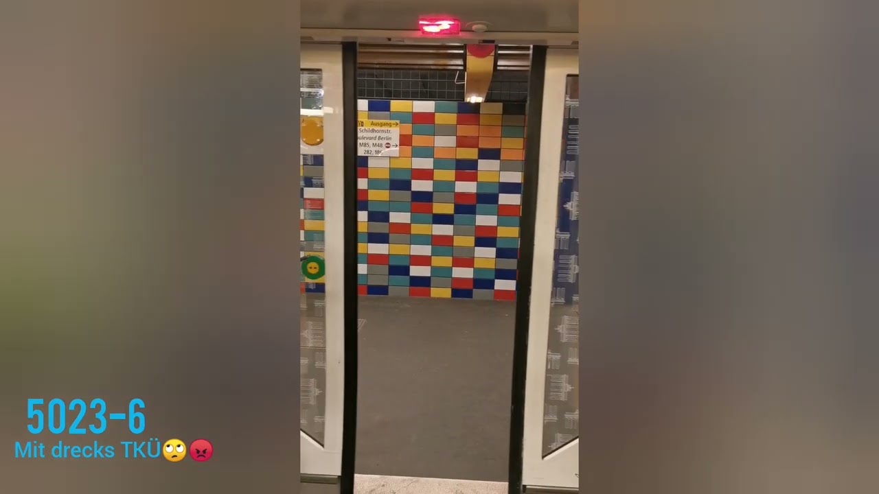 Seit langem wieder ein Abfahrtsignal Mix der Berliner U-Bahn Teil 43