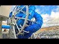 AquaSpinner Waterslide - Europe's first Rotating Slide - Aquapark Reda