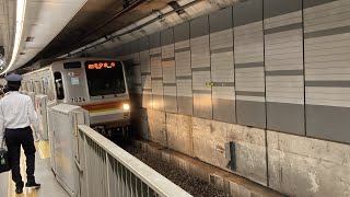 東京メトロ副都心線各駅停車志木行き渋谷駅入線シーン