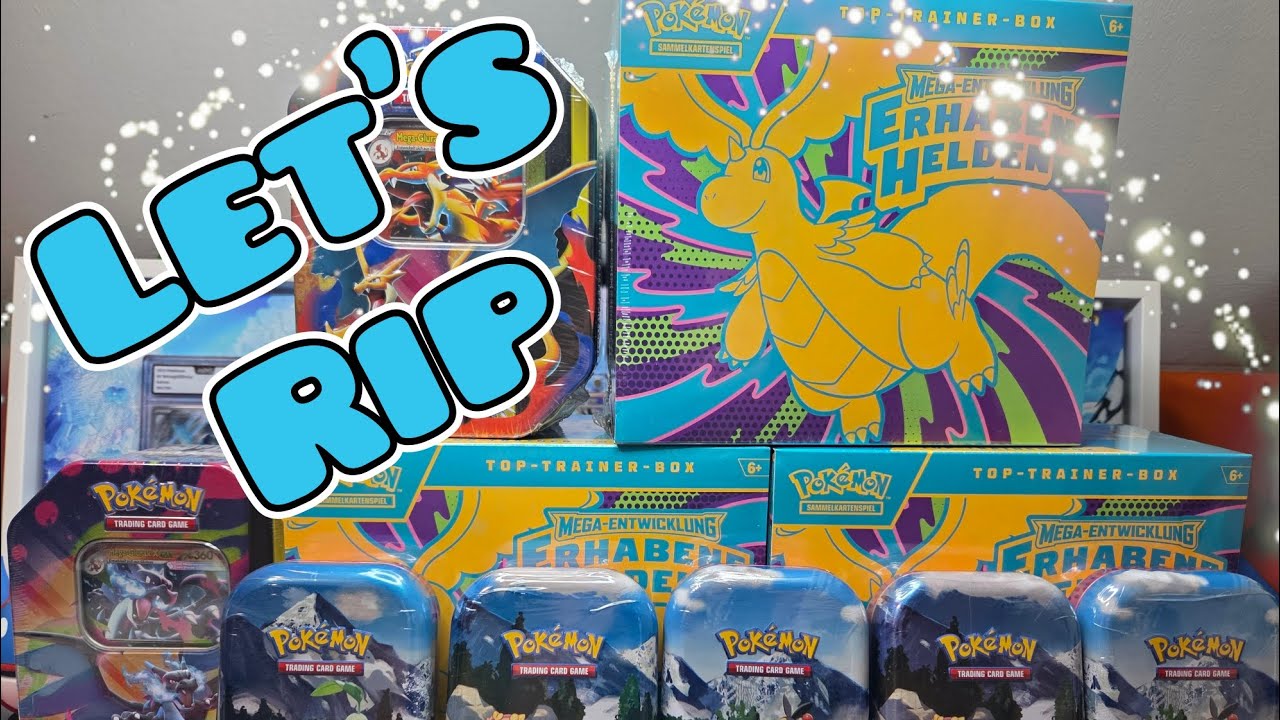 Erhabene Helden TTB Pokemon Release Day #booster #opening #ascendedheroes 